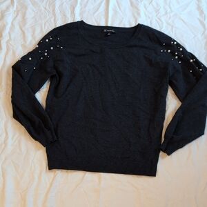 INC Sweater with Pearl Accents - Medium